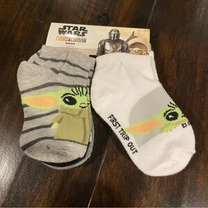 NEW Star Wars The Mandalorian Socks, 6 pair Fits Sizes 2T-4T